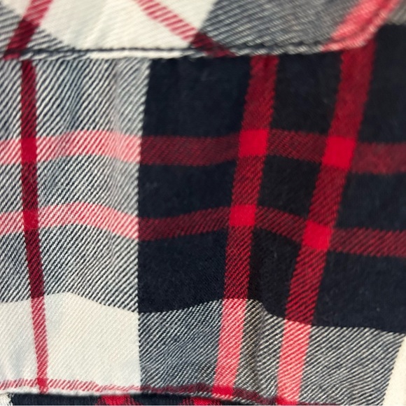 Zara Buffalo Plaid Snap Flannel Shirt. Size Medium. - Picture 12 of 15